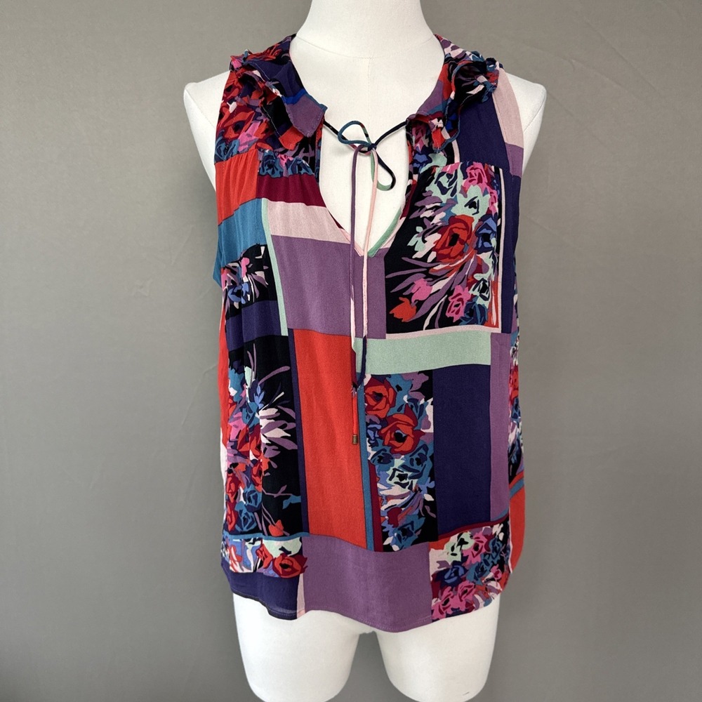 Maeve Womens Blouse Size Medium